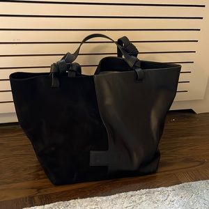 Hardly worn, bought 3 months ago staud black tote bag